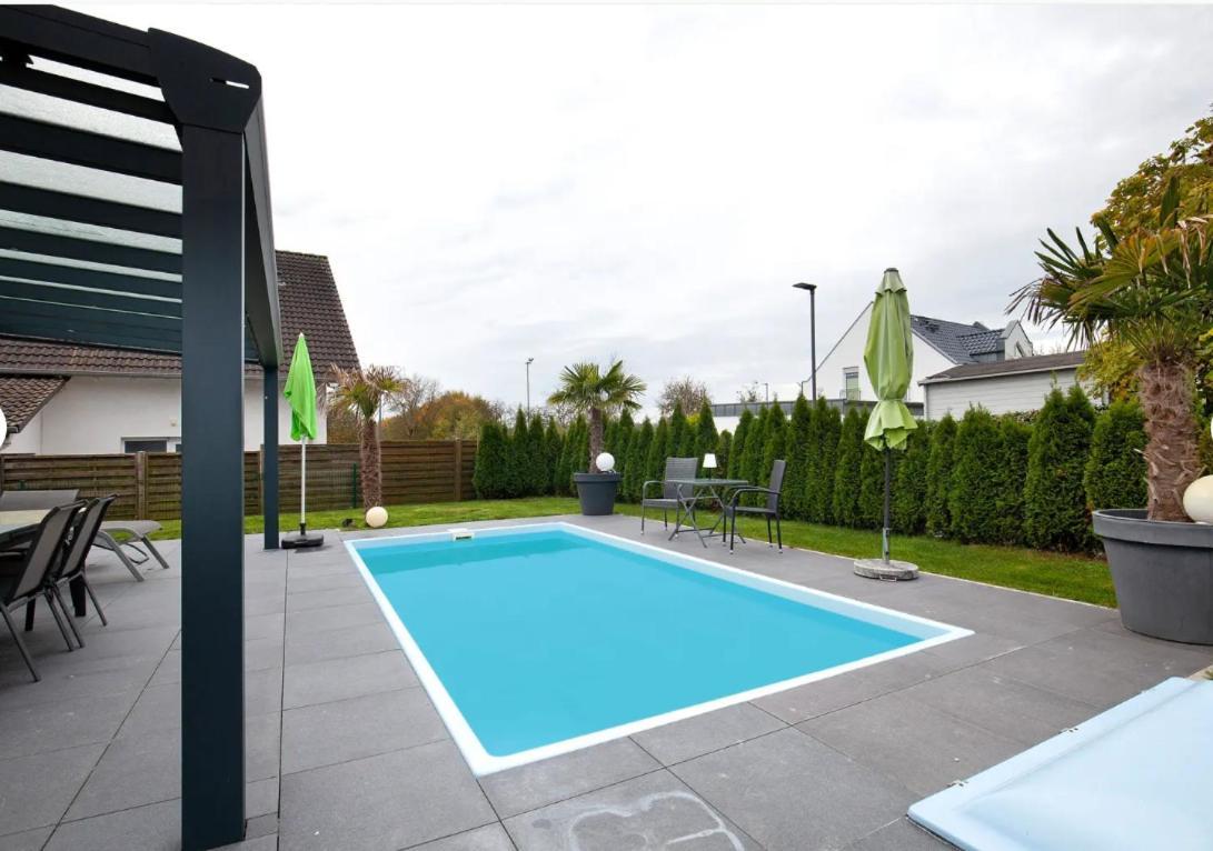 Grosszuegige Unterkunft Mit Terrasse Oberbrechen Esterno foto