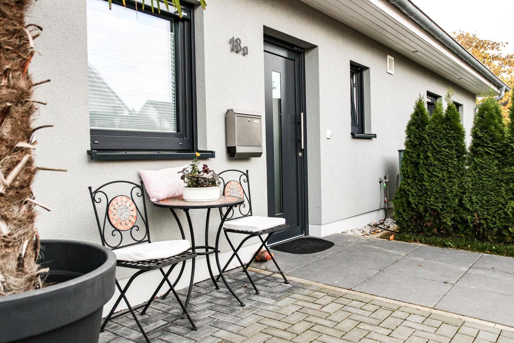 Grosszuegige Unterkunft Mit Terrasse Oberbrechen Esterno foto