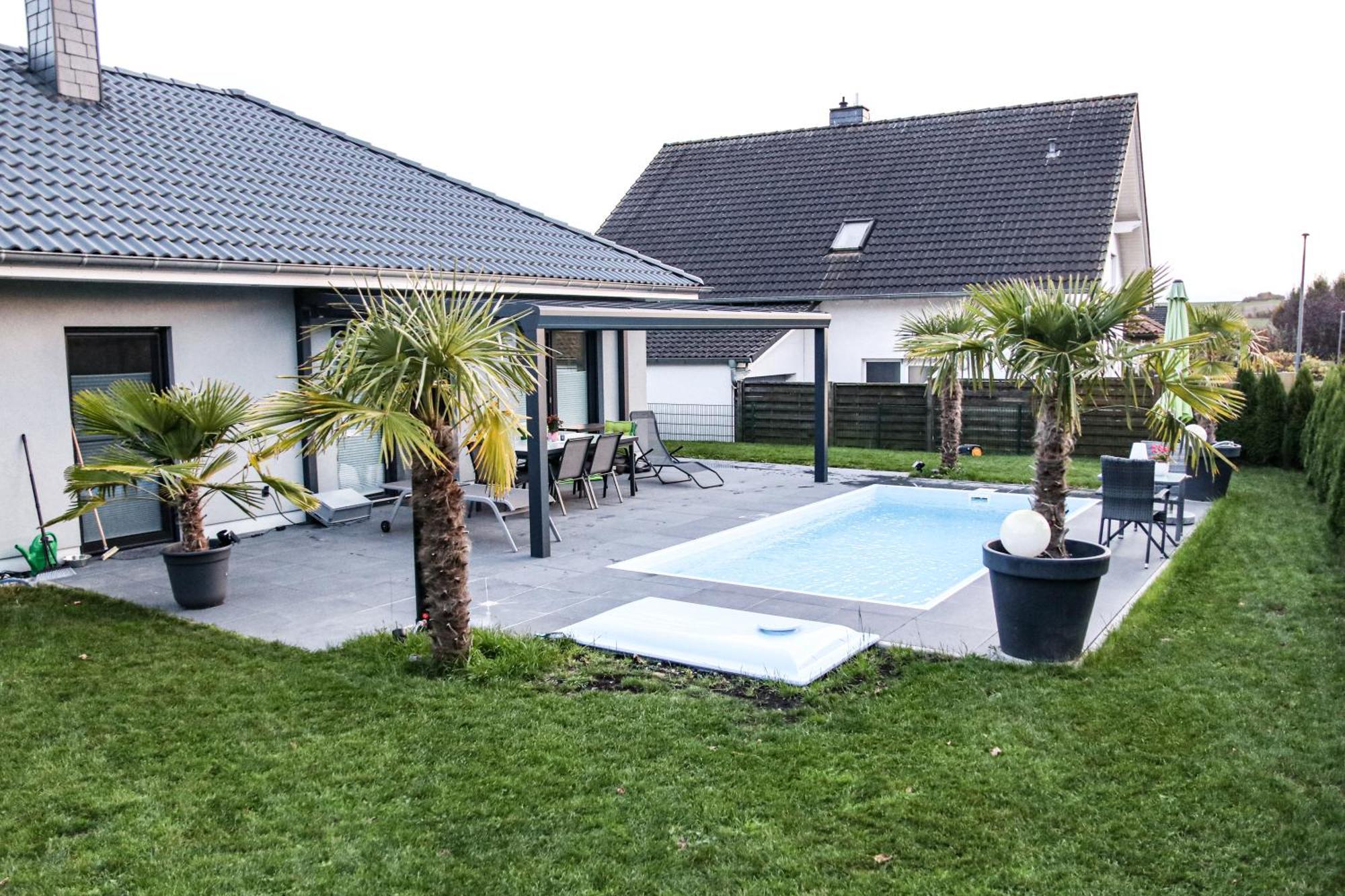 Grosszuegige Unterkunft Mit Terrasse Oberbrechen Esterno foto