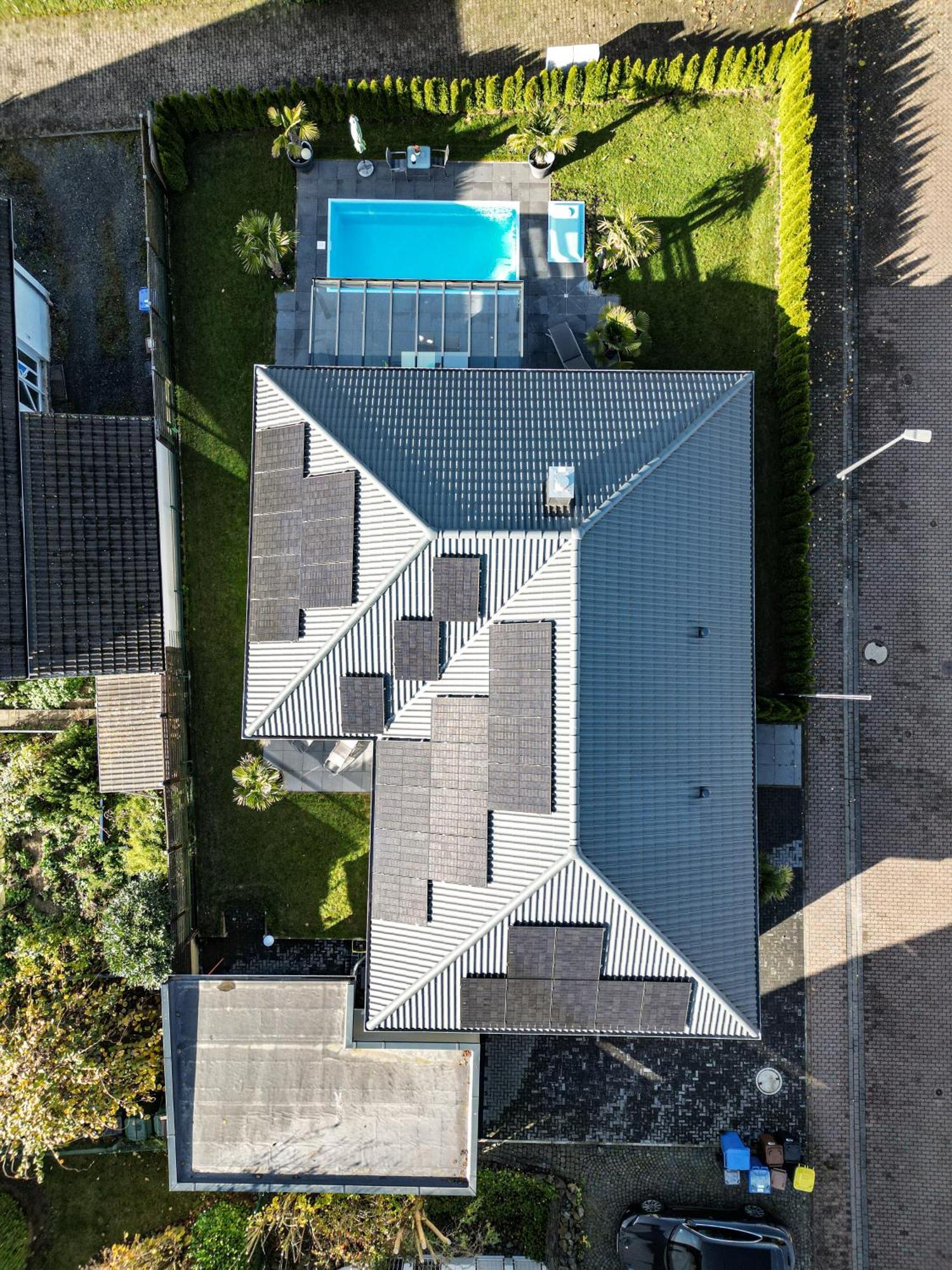 Grosszuegige Unterkunft Mit Terrasse Oberbrechen Esterno foto